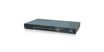 GSW-4800CFM: 48x GbE CSFP or 24x GbE SFP+ 4x GbE combo + 4x 1G/10G SFP+ L2+ Managed Ethernet Switch