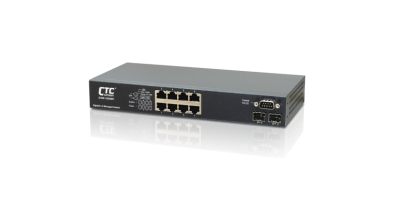 GSW-3208M1:   8-Port 10/100/1000Base-T + 2-Port GbE (SFP) L2 Managed Switch