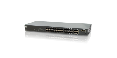 GSW-3420FM:       20x GbE, SFP + 4x GbE Combo (SFP or RJ45) L2+ Managed Ethernet Switch