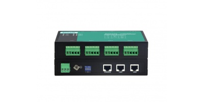 GW1114-4D(3IN1)-RJ45: 4-port RS232/485/422 to Ethernet Modbus Gateway