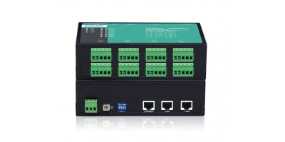 GW1118 Series: Bộ chuyển đổi  8 cổng RS232/485/422 sang Ethernet Modbus Gateway