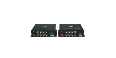 HDV-08: Bộ chuyển đổi 8 kênh AHD/TVI/CVI sang quang (720P).