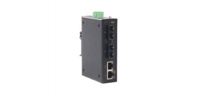 HXEN-2204: Switch công nghiệp 4 cổng Din-rail