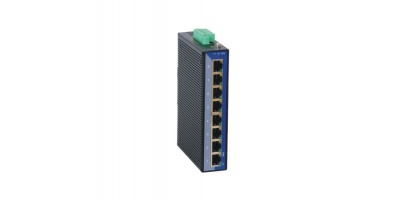 HXEN-2208: Switch công nghiệp 8 cổng Din-rail 