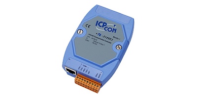  I-7188E1:  Bộ chuyển đổi tín hiệu RS232 sang Ethernet.