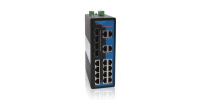  IES3020-4GS-P(12/48VDC): Switch công nghiệp 16 cổng Ethernet + 4 cổng Quang SFP