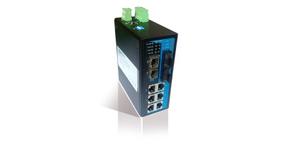 IES7110-2GS-2F(M): Switch Công Nghiệp Quản Lý 6 Cổng Ethernet + 2 Cổng Quang Multi-mode + 2 cổng SFP Gigabit