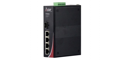 IFS3400P: Industrial POE Gigabit Ethernet Switch (4x10/100/1000Base-TX to 1000Base-FX)