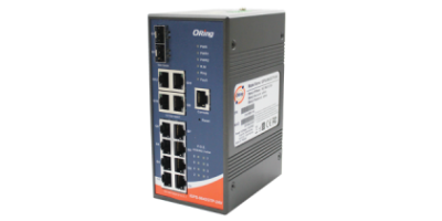 IGPS-9842GTP-24V:  Industrial 14-Port Managed Gigabit PoE Ethernet Switch with 8x10/100/1000Base-T(X) P.S.E. and 4x 10/100/1000Base-T(X) and 2x 100/1000Base-X, SFP socket