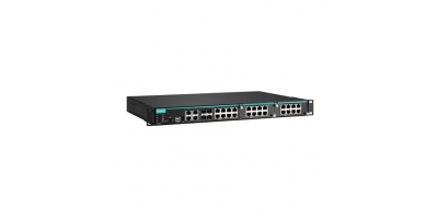 IKS-6728A: 24+4G-port Gigabit modular managed PoE+ Ethernet switches