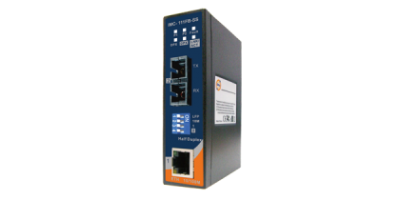 IMC-111FB-SS-SC:  Industrial mini type Ethernet to fiber media converter 