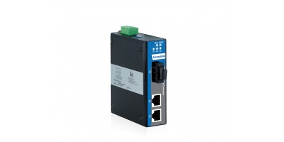 IMC102GT-1GS: Bộ chuyển đổi quang điện công nghiệp 2 cổng Ethernet tốc độ 10/100/1000Base-T(X), RJ45 và 1 cổng SFP tốc độ 1000Base-SFP