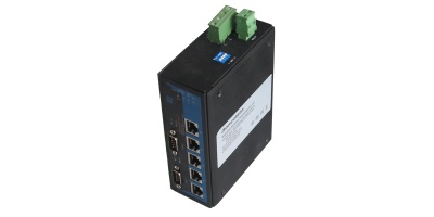 IES605-2D(RS-232): Switch Công Nghiệp 5 Cổng Ethernet + 2 Cổng RS232