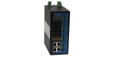 IES618-4F-4D(RS-485):  Switch Công Nghiệp 4 Cổng Ethernet + 4 Cổng Quang + 4 Cổng Serial 485/422