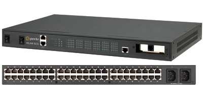 IOLAN SCS48 DAC: Bộ chuyển đổi tín hiệu 48 cổng RS232 sang Ethernet, nguồn AC