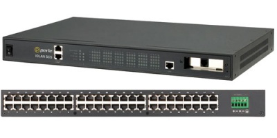 IOLAN SCS48C DC: Bộ chuyển đổi tín hiệu 48 cổng RS232 sang Ethernet, nguồn DC.