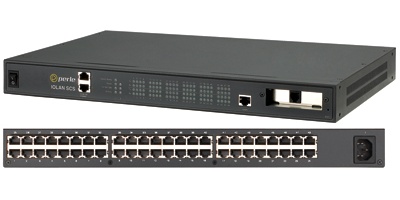 IOLAN SCS48CM: Bộ chuyển đổi tín hiệu 48 cổng RS232 sang Ethernet, nguồn AC