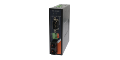 ISC-1310FB-SS:  Industrial 1-port RS-232/422/485 to Fiber serial media converter