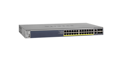 M4100-26G-POE: Switch công nghiệp 26 cổng Ethernet tốc độ Gigabit với 24 cổng PoE 802.3af, Layer 2+