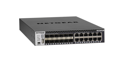 M4300-12X12F: Switch Half-Width 24x10G Stackable Managed với 12x10GBASE-T và 12xSFP+