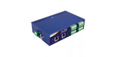 BB-MESR424T:  10/100 Industrial Modbus Gateway – 4 Terminal Blocks