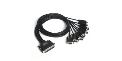 CBL-M78M9x8-100: DB78 male to 8 x DB9 male serial cable, 1 m Moxa-cbl-m78m9x8-100-image