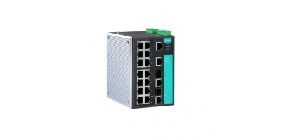 EDS-518A: 16+2G-port Gigabit managed Ethernet Switches 