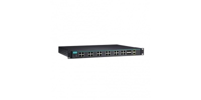 ICS-G7526A: Switch công nghiệp  hỗ trợ 24 cổng Ethernet Gigabit và 2 cổng Ethernet 