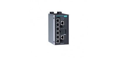 IEX-408E:  Industrial managed 6 FE + 2 VDSL2 Ethernet extender switches