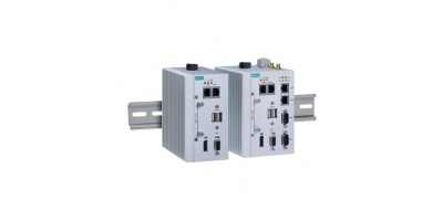 MC-1100 Series:  Quad-core Fanless DIN-Rail Automation Computer 