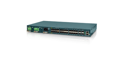 MSW-4424A:    24x GbE, SFP + 4x 10GE (SFP⁺) L2+ Carrier Ethernet Switch