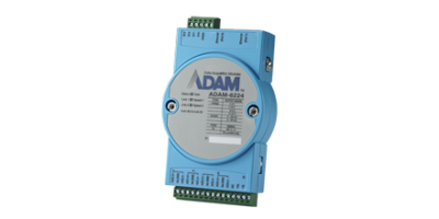 ADAM-6224: Module ngõ ra 4 kênh tín hiệu tương tự AO, ngõ vào số 4 kênh DI, cách ly quang
