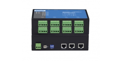 NP318T-8DI(RS-485):  Bộ chuyển đổi tín hiệu 8 cổng RS485/422 sang 2 cổng Ethernet