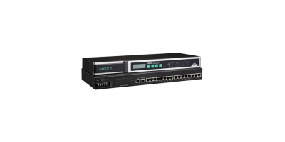 NPort 6650-16: Bộ chuyển đổi 10/100M Ethernet sang 16 cổng RS-232/422/485 8-pin RJ45, nguồn cấp 100V-240VAC
