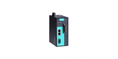 NPort IA5150A-6I/O: Bộ chuyển đổi tín hiệu 1 cổng RS232/422/485 sang 2 cổng Ethernet với 4DI và 2DO.