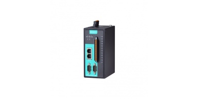 NPort IA5250A-6I/O: Bộ chuyển đổi tín hiệu 2 cổng RS232/422/485 sang 2 cổng Ethernet với 4DI và 2DO.