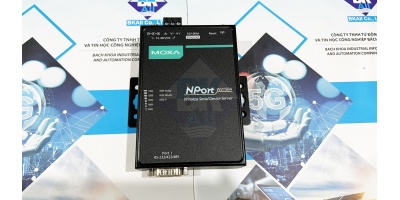 NPort W2150A: Bộ chuyển đổi tín hiệu 1 cổng RS232/422/485 sang Wifi
