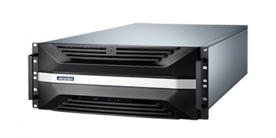 SKY-6400:  4U Rackmount Intel® Xeon® Scalable Series GPU server. Supporting 4 x PCIe x16 double-deck card and 1 x PCIe x8 single-deck FH/FL card