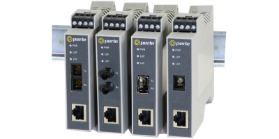 SR-100: DIN Rail Media Converters Fast Ethernet Copper to Fiber Converters