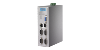 UNO-1110:  TI Cortex AM3505 DIN-rail PC with 2x LAN, 5x COM, 4x USB, 1 GB SD card