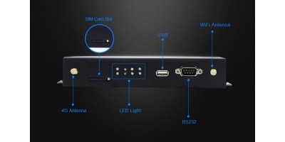 USR-G800V2: Router RS232 4G 1 WAN và 4 LAN.