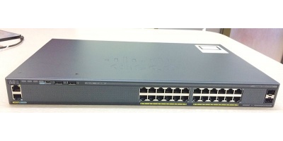 WS-C2960X-24TS-LL Switch Cisco Catalyst 2960-X 24 GigE, 2 x 1G SFP, LAN Lite