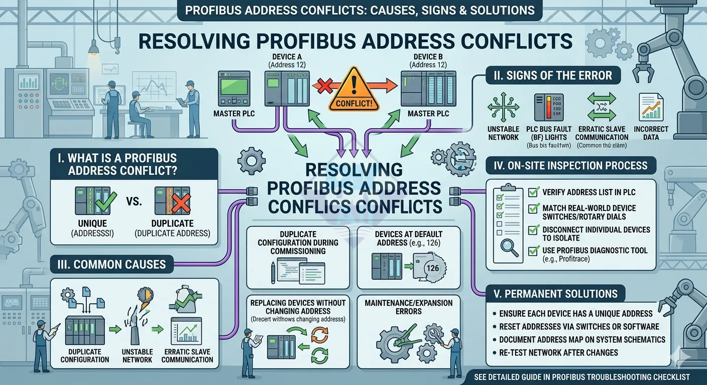 loi trung dia chi profibus cach xu ly