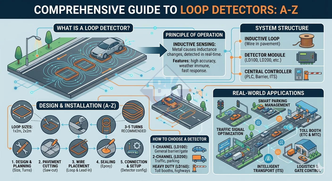 loop detector la gi nguyen ly ung dung lap dat
